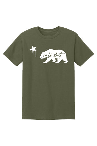 CS Bear Tee (Military Green)