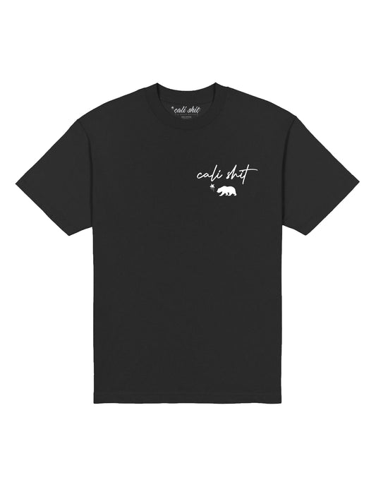 CS Left Chest Script Tee (Black)