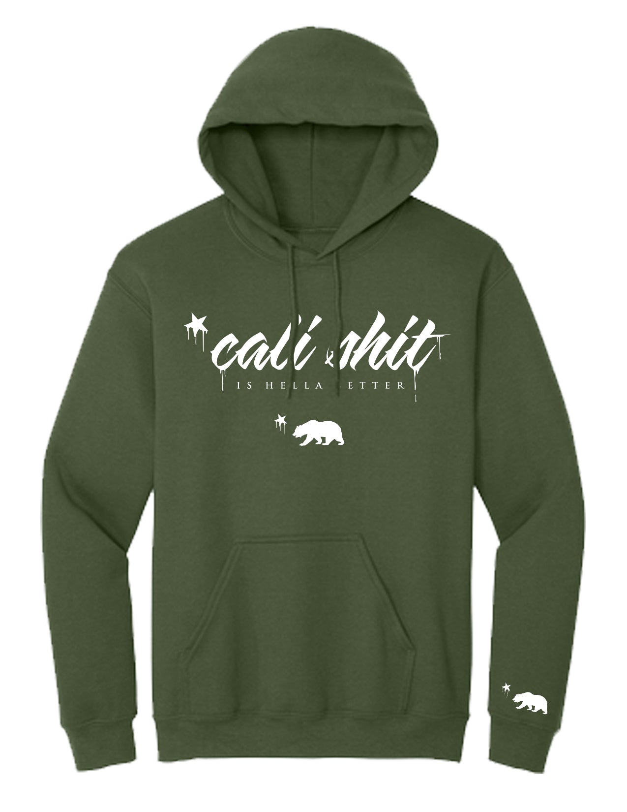 CS Main Logo Hoodie (Military Green)