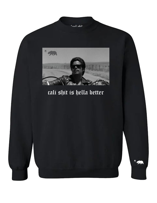 Cali Shit Bob Crewneck (Black)