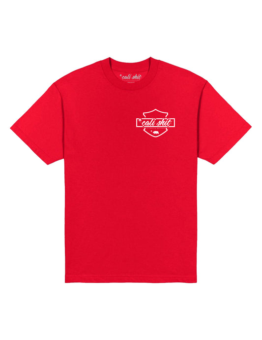 Cali Shit HD Tee (Red)