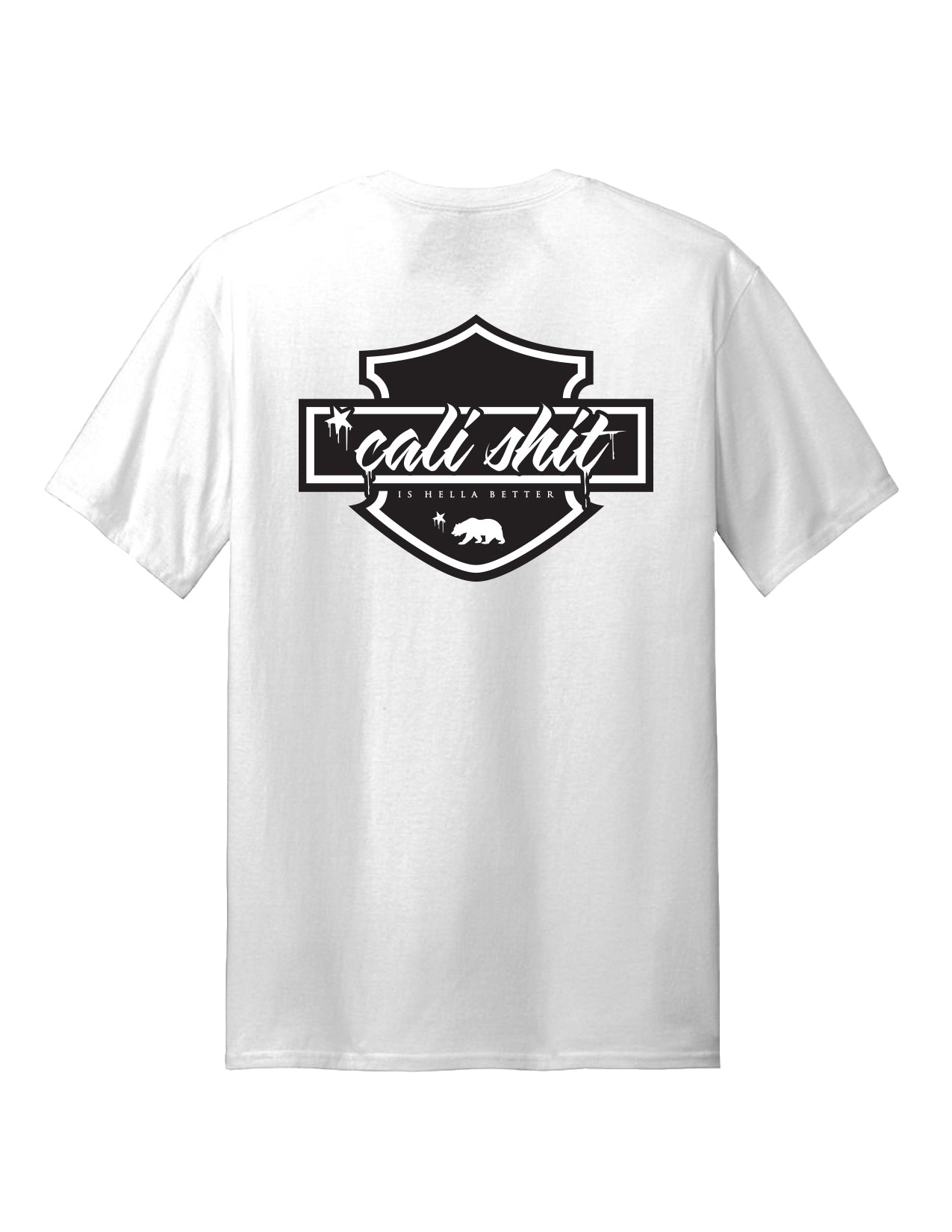 Cali Shit HD Tee (White)