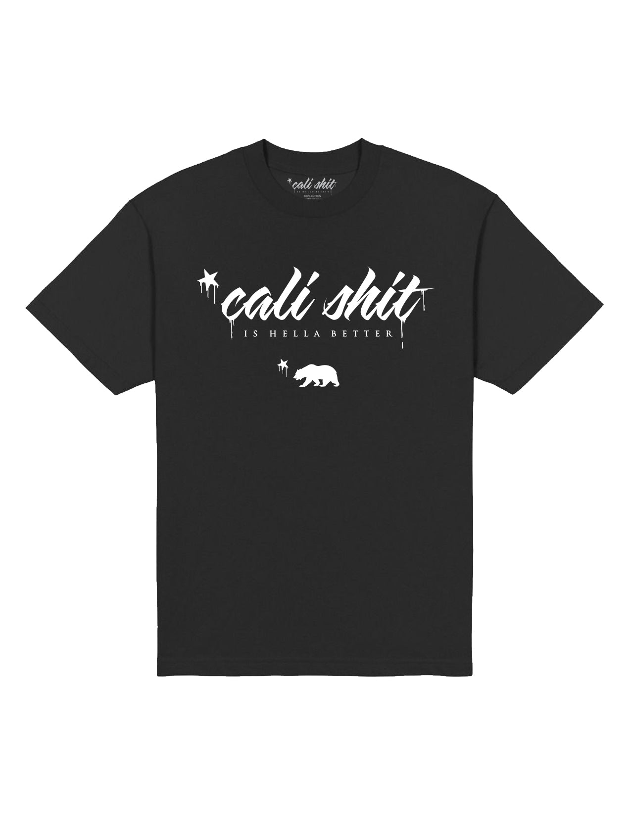 Cali Shit Logo Tee (Black)