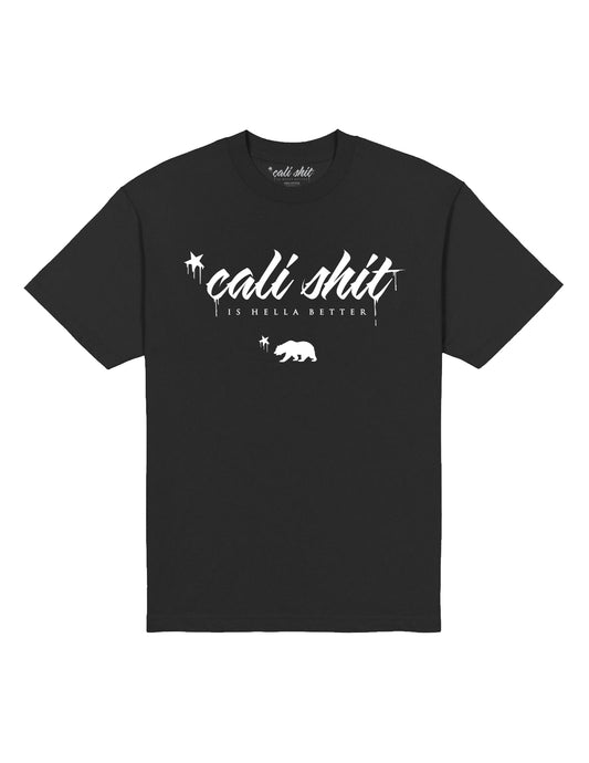 Cali Shit Logo Tee (Black)