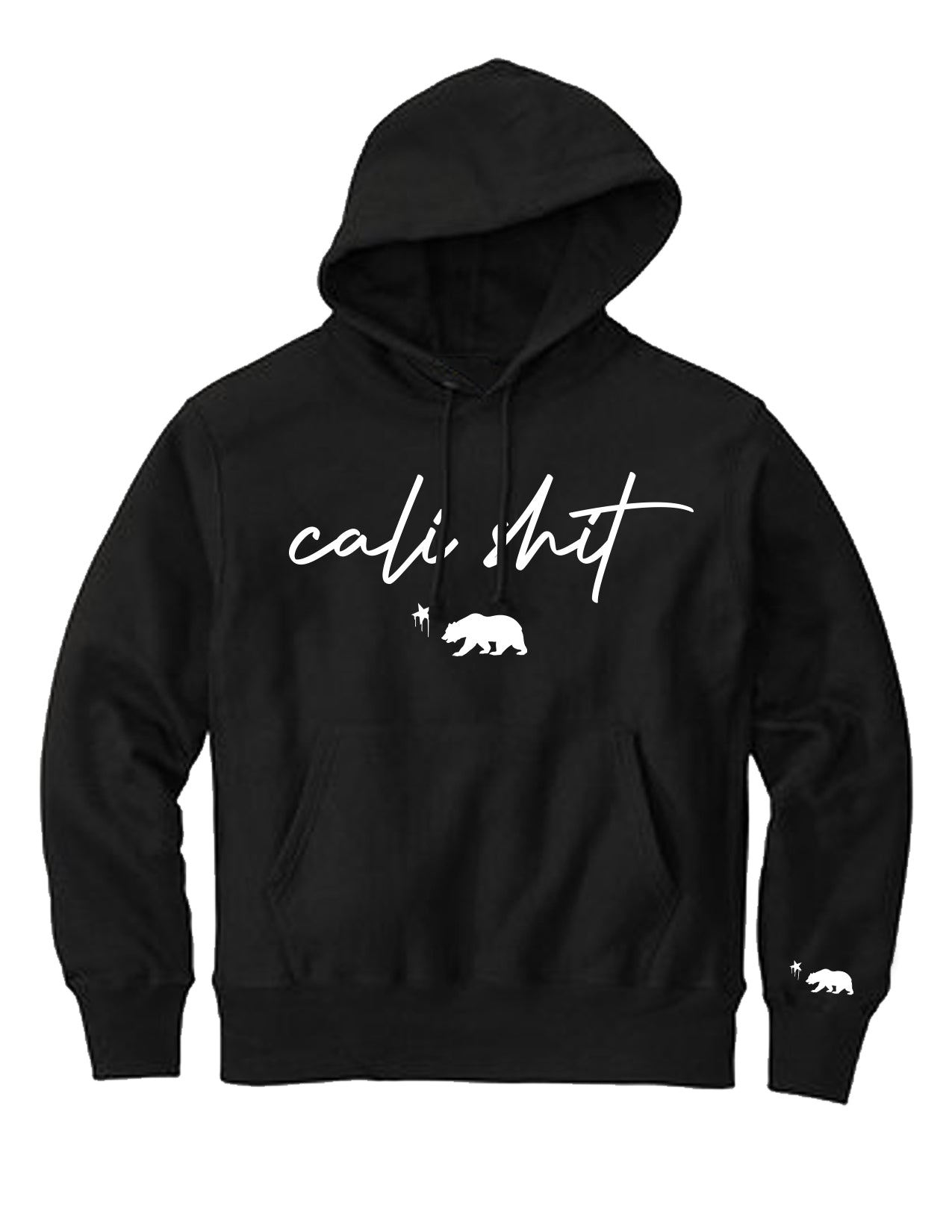 Cali Shit Script Hoodie (Black)