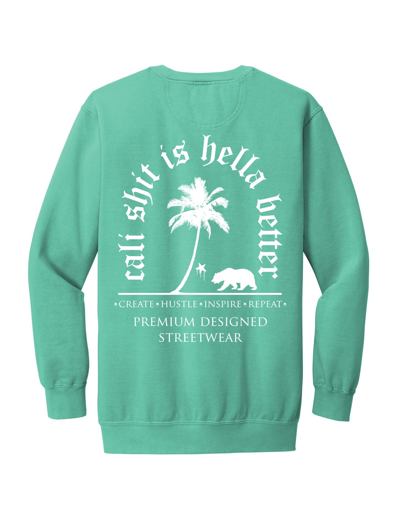 Old English Arch Crewneck (Mint)