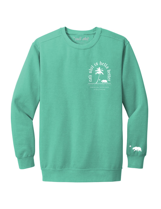 Old English Arch Crewneck (Mint)