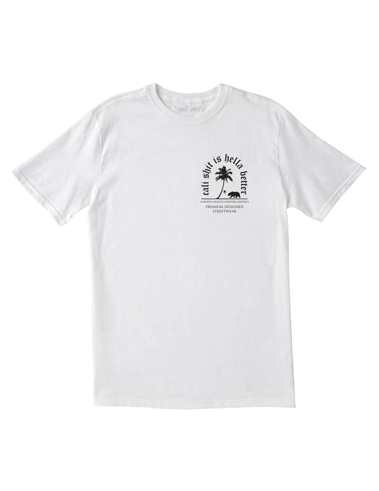 Old English Arch Tee (White)